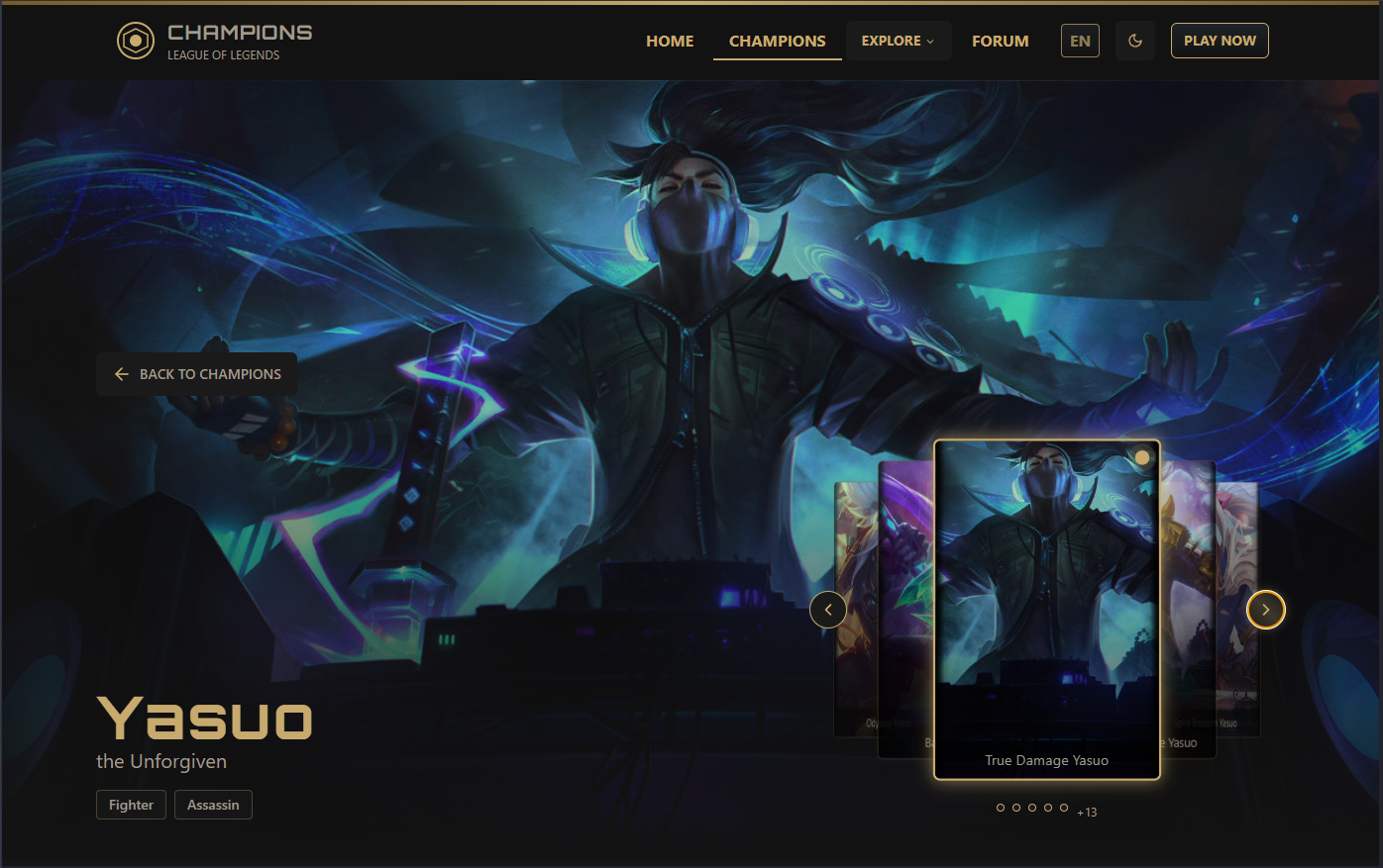 Champions league of Legends